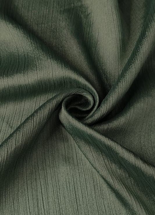 Crinkle Silk Hijab - Sage