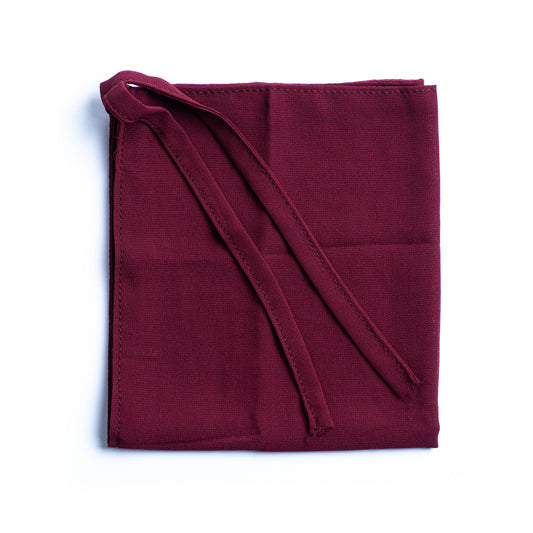 Half Niqab - Maroon