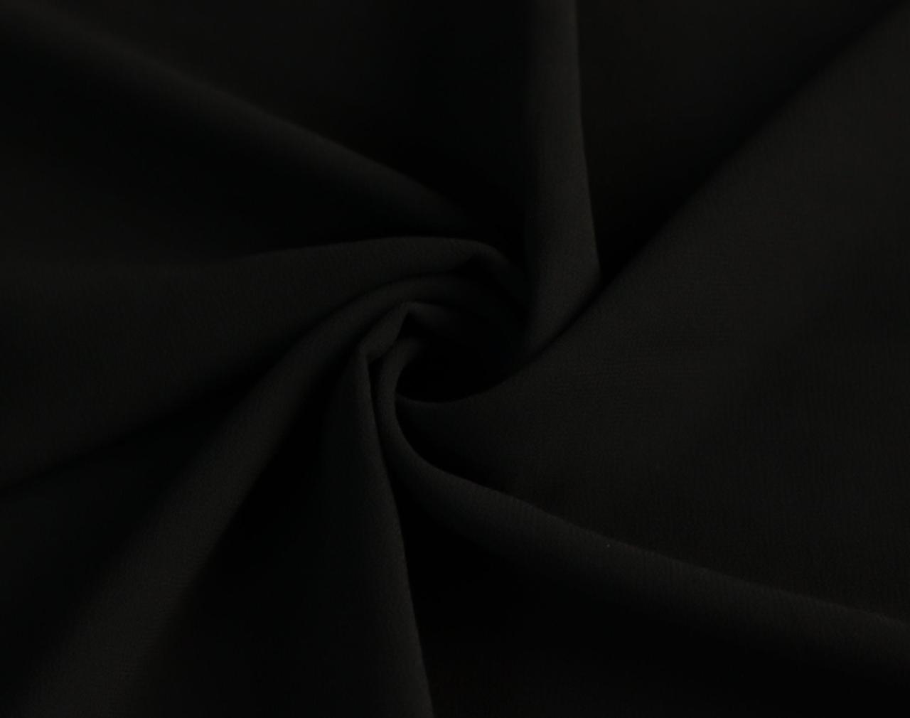 Georgette Chiffon - Black