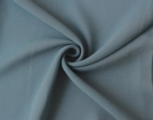 Georgette Chiffon - Grayish Blue