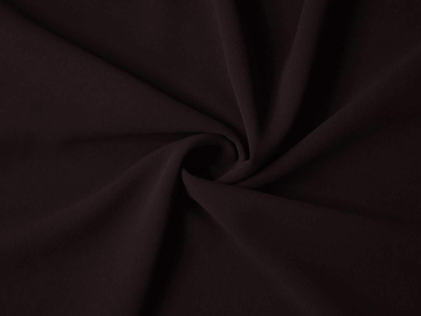 Georgette Chiffon - Dark brown